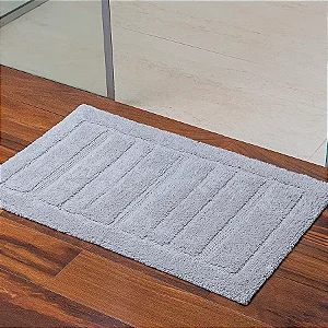 TAPETE NIA CHENAI 60X90 PRATA