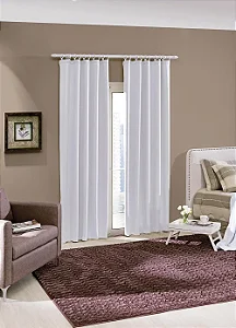 CORTA LUZ BJA TECIDO 200X160 LISO BRANCO