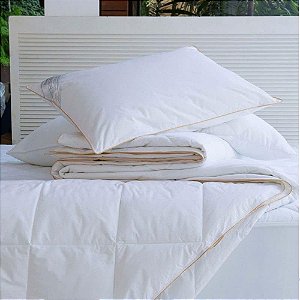 Travesseiro Bud Toque de Plumas Bud 50X90 BRANCO 1PÇ