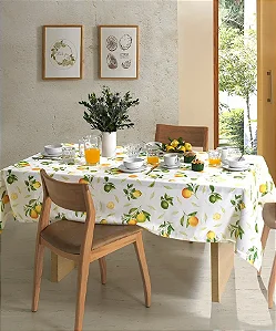 TOALHA DE MESA DOL CLEAN ATHENAS ESTAMPADO 160X250 ISA 8 LUGARES