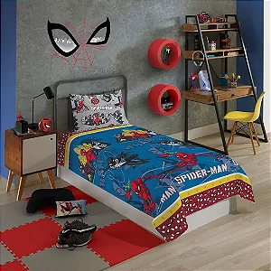 JG CAMA LEP MICROFIBRA SOLT EST 3PCS SPIDER MAN