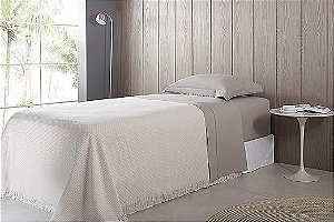 COLCHA BUD COTONE II FRANJA CASAL 220X250 1711