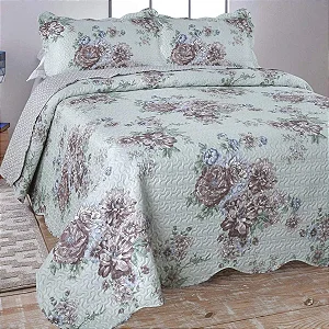 KIT COLCHA JOL ULTRASONIC DYURI IBIUNA 220X240 CASAL 3 PÇS