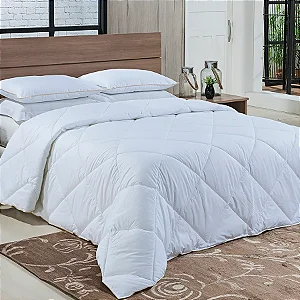 Edredom Toque de Plumas Casal Niazitex 220X240 Branco