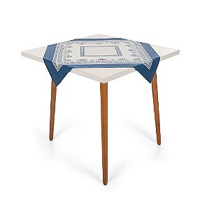 TOALHA MESA KAR AUREA 78X78 QUADRADO
