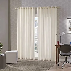 CORTINA NIA VOIL DUPLEX 280X230 MARFIM