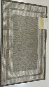 TAPETE NIA COZINHA JAQUARD MUNIQUE 45X75 BEGE