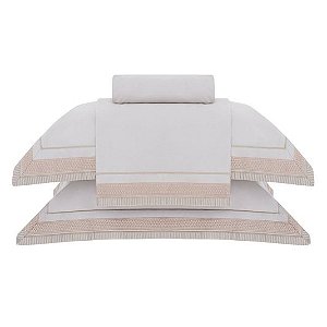 JG CAMA BUD LUMINEERS QUEEN BRANCO CINZA