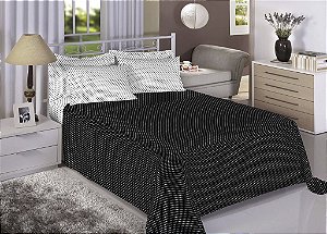 JG CAMA EST PREMIUM 150F SOLTEIRO 7527-5 PRETO 3PÇS