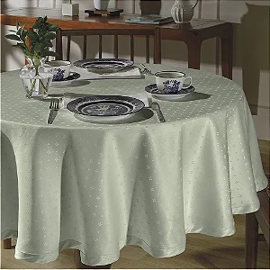 Toalha De Mesa Döhler Requinte 160 Redonda Tj-5796