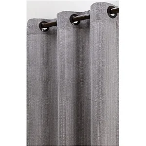 Cortina Becadecor Madras 540X260 Cinza 8110