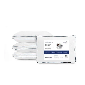Travesseiro Camesa Ergosoft 50x70 Branco