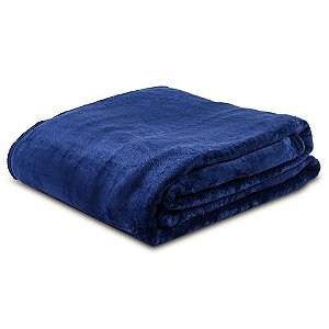 COBERTOR CAM VELOUR 300G KING 260X240 MARINHO