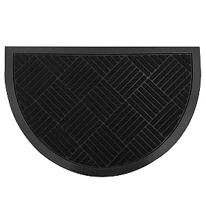 Capacho Niazitex Porta Nazca Meia Lua 40X60 Des 001 Preto