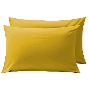Fronha Coteminas Avulsa Prata 150 Fios 50X70 Amarelo 1224