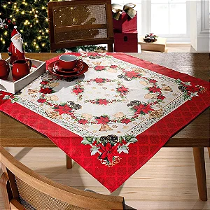 Toalha Mesa Dol Clean Renova Est Digital 78X78 Natal 116