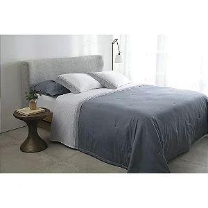 Kit Colcha Buddemeyer Percalle Milano 2,20X2,40 Casal 3 Peças 180 Fios