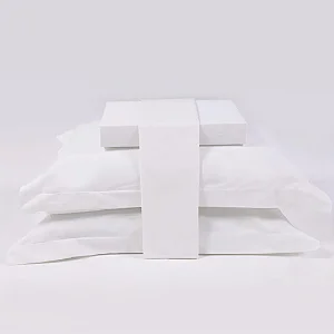 Jogo De Cama Solteiro Essential 200 Fios Branco 100% Algodão