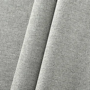 Cortina Bella Janela Blackout Tecido 100% 420x270 Linen Cinza