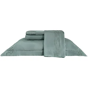 Jogo de Cama Marken Fassi Filipo Queen Verde 4 Peças