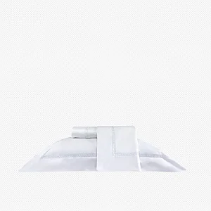 Jogo de Cama Marken Fassi Zurique Queen Branco Clássico 4 Peças