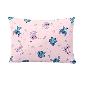 Travesseiro Hedrons Disney Rotativo 45x65 Stitch Love