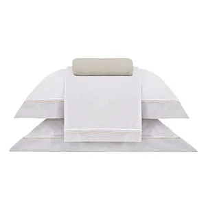 Jogo de Cama Buddemeyer Vision Otto Estampado Queen Bege 4 Peças 300 Fios