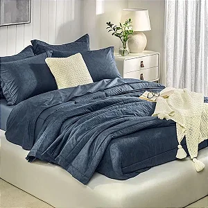 Jogo de Cama Karsten Catena Estampado 4 Peças Queen