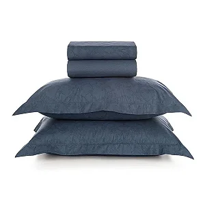 Jogo de Cama Karsten Catena Estampado 220x250 Casal 4 Peças