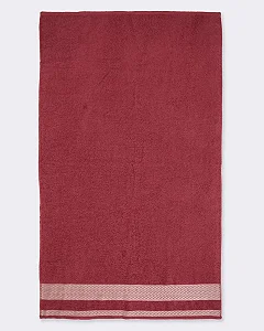Toalha de Banho Atlântica Siena 80x150 Vinho