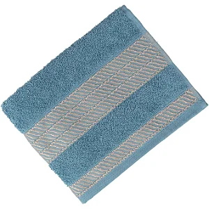 Toalha De Rosto Atlântica Siena 50X80 Azul