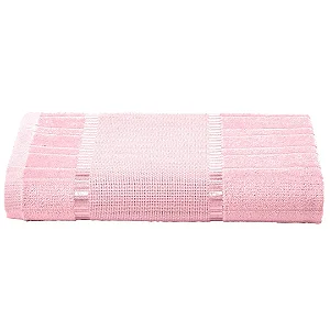 Toalha De Rosto Dohler Velour Bordar Bella 50X80 Rosa