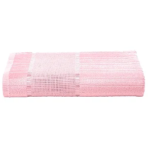 Toalha De Banho Dohler Velour Bordar Bella 70X140 Rosa