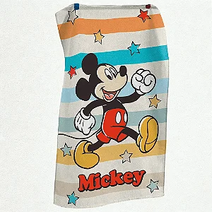 Toalha De Banho Dohler Felpudo Estampado Licenciado 70X115 Mickey 14