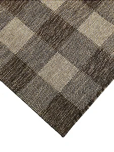 Tapete Jolitex Sisalis Vichy 250x300 Marrom