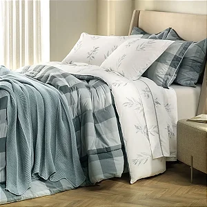 Jogo de Cama Karsten Lacerda Estampado 290x250 King 4 Peças