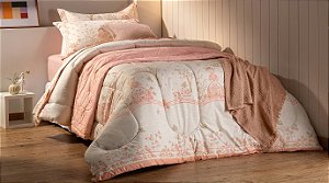Edredom Karsten Emilia Estampado 180X250 Solteiro