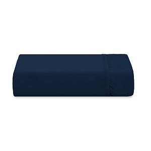 Lençol Sul Brasil Premium Penteado King 190X200X40 Cor Azul Real