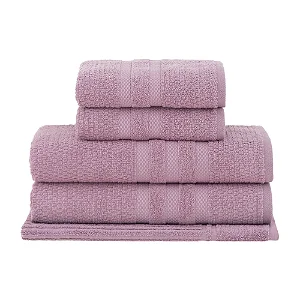 Toalha De Banho Jacquard Buddemeyer Vanilla Extra Soft 90X150 Rosa 1732