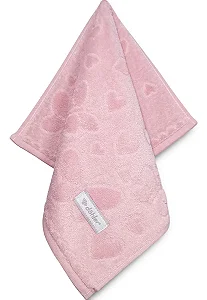 Toalha de Lavabo Dohler Velour Jacquard Romance Liso 30x45 11561