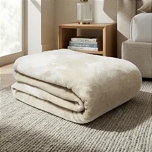 Cobertor Camesa Neo Flannel 600 Queen 220X240 Off White