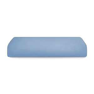 Lençol Estamparia Premium Linea Casal Azul 180 Fios Com Elástico