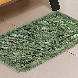 Tapete Niazitex Banheiro Palazzo Banho 45X75 Verde