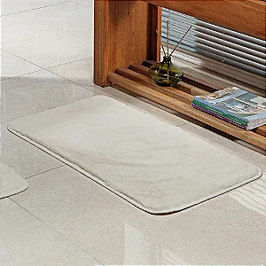 Tapete Niazitex Banheiro Bangor 40X60 Marfim