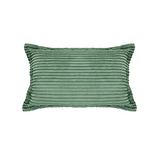 Porta Travesseiro Niazitex Flannel Corduroy Avulso 50X70 Verde Malta