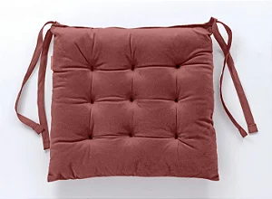 Futton Hedrons Veludo Cristal 40X40 Marsala