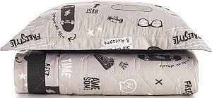 Kit Colcha Karsten Skate Est Solteiro
