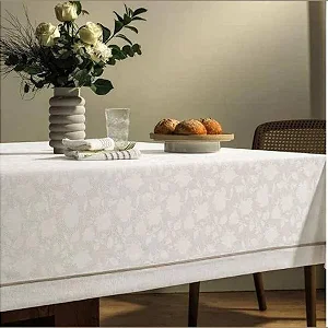 Toalha Mesa Karsten Antoni 165X220 Branco