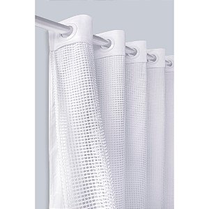 Cortina Beija Flor Venus 240X390 Branco