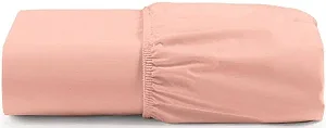 Lençol Estamparia Premium Linea 180 Fios 100% Algodão Solteiro Rosa Claro